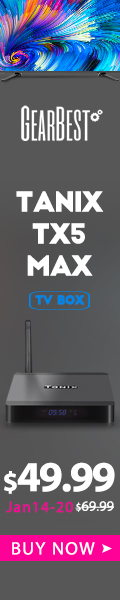 Special Promotion –  Flash sale $49.99 for Tanix TX5 Max Android 8.1 TV Box -32GB
