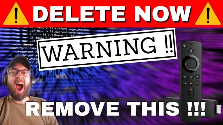 FIRESTICK WARNING ! DELETE THIS NOW *Firestick Update* - DocSquiffy.com