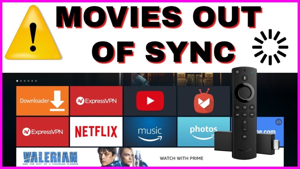 FIRESTICK STREAMING out of sync *This APP will fix it* - DocSquiffy.com