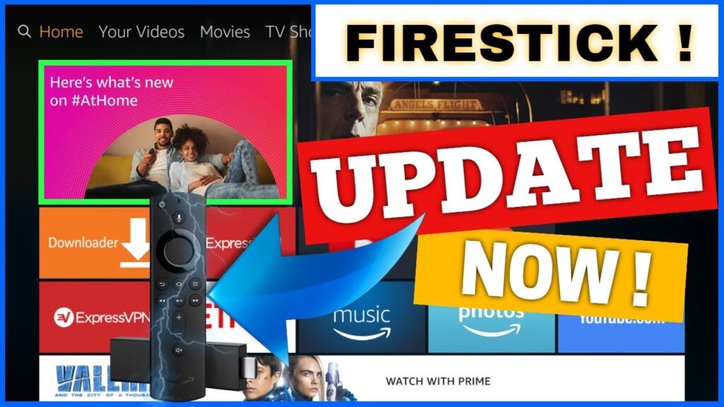 how to update youtube tv app on firestick