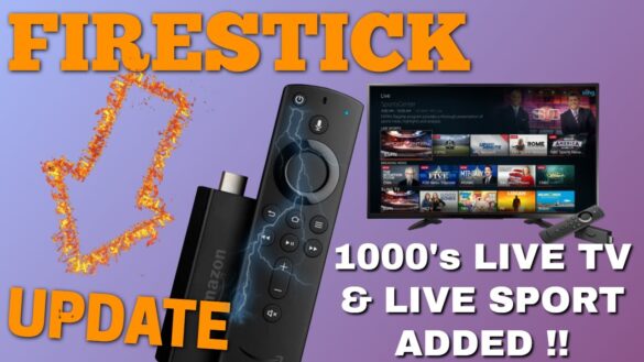 HUGE FIRESTICK UPDATE ! 1OOO'S OF LIVE SPORTS & LIVE TV ADDED